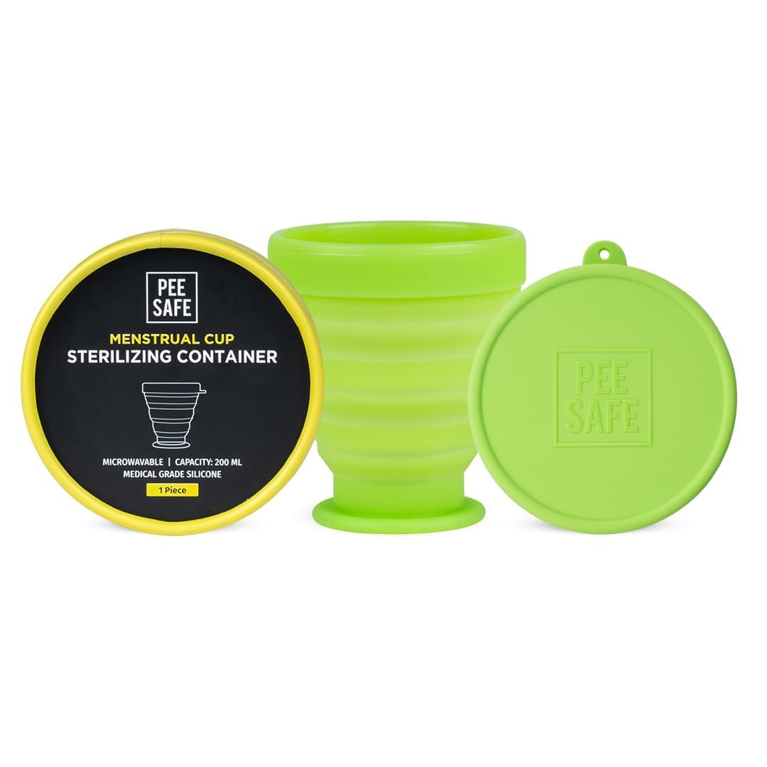 PeeSafe Menstrual Cup Sterilizing Container, 1N
