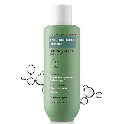 Bare Anatomy EXPERT Anti-Dandruff Shampoo | Targets Oily Scalp and Sheds Dry Flakes | 250ml