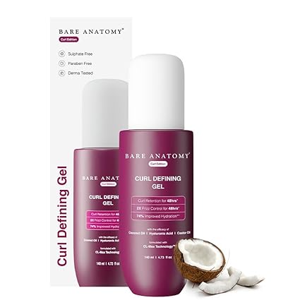 Bare Anatomy Curl Defining Gel, 140ml