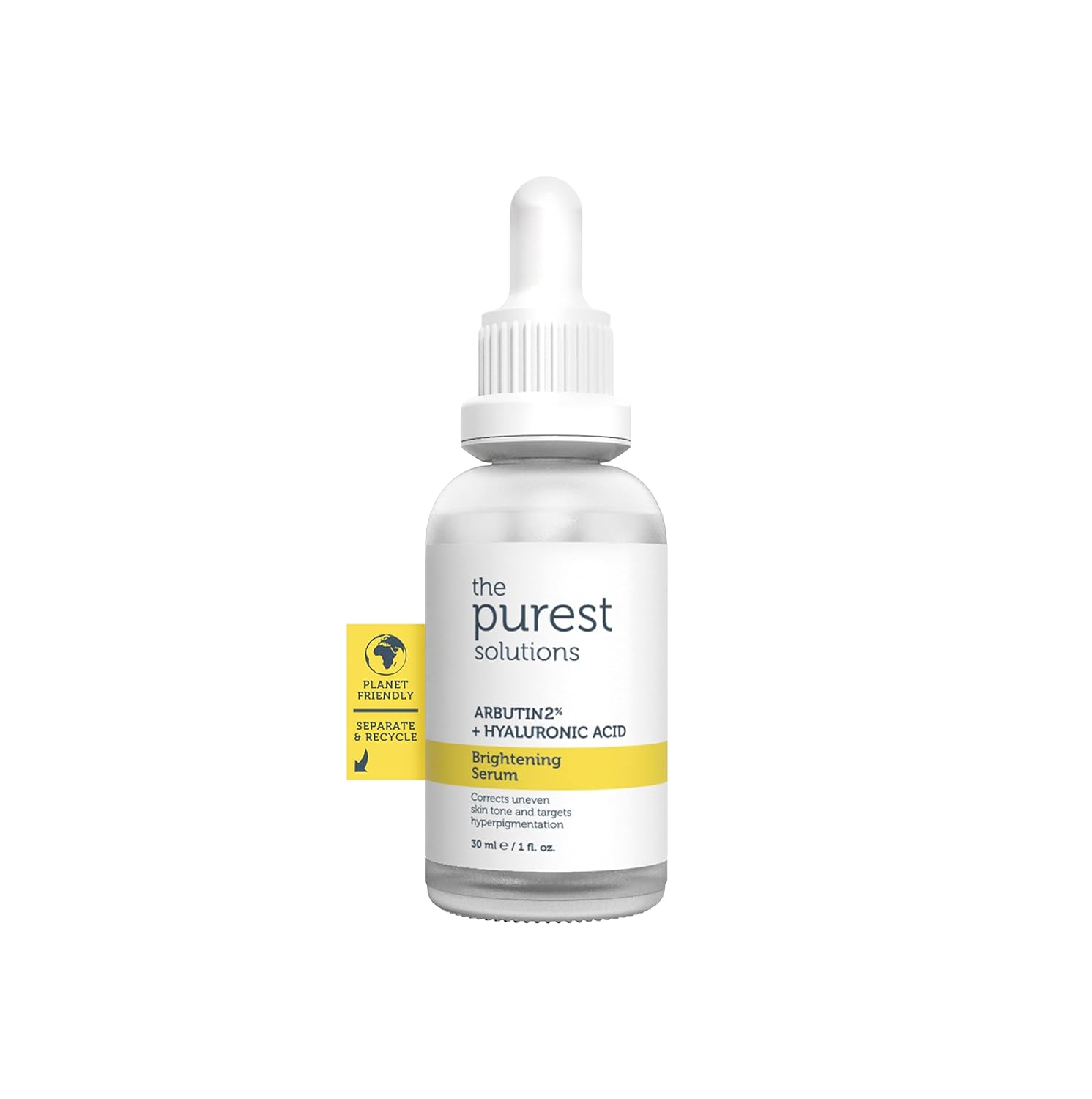 The Purest Solutions Brightening Serum (Arbutin 2% + Hyaluronic Acid), 30ml