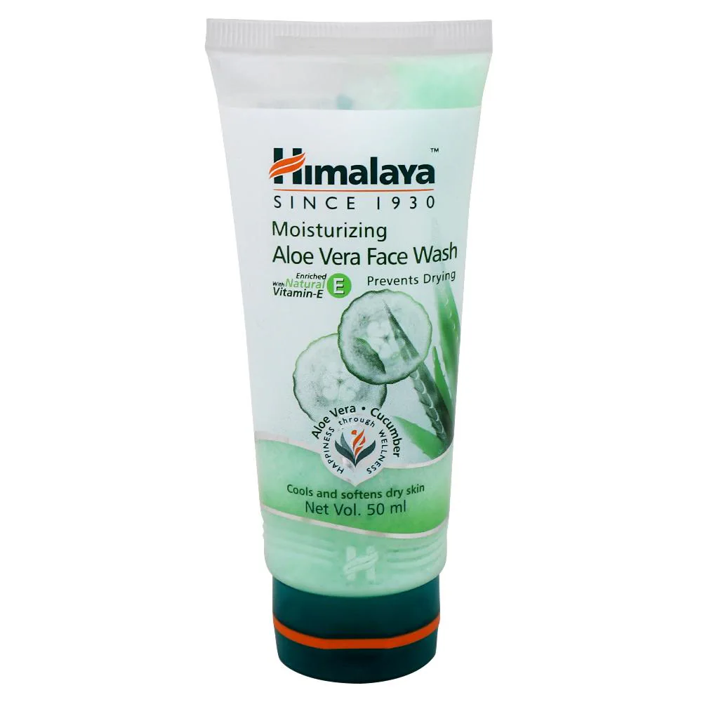 Himalaya Moisturizing Aloe Vera Face Wash 50ml